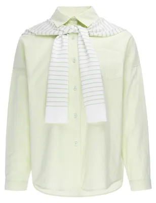 Image de Chemise pour femme TEYLON - verte, taille M