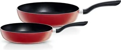 Produktbild von Fissler Cenit Red / Pfannenset 2-teilig (Ø 24 cm+ Ø 28 cm) beschichtete Aluminium-Pfannen, antihaftend – Induktion
