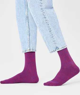 Produktbild von HAPPY SOCKS IM SOLID THIN CREW SOC Rot