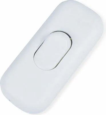 Imagen del producto de Interruptor de palanca de paso para cableado CLICK, de 1 polo, 2,5 A, 250 V, color blanco, modelo 09046
