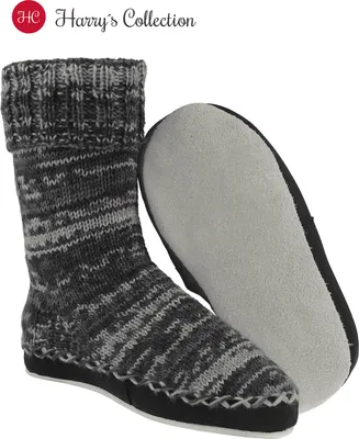 Produktbild von extra Breite Ledersohle für Hüttenschuhe mit Wolleinlage
