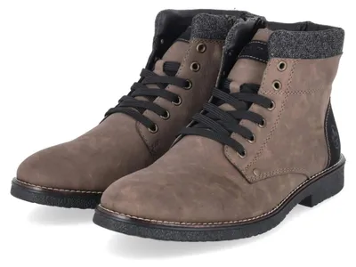 Productafbeelding van Rieker heren winterlaarzen, bruin, synthetisch materiaal, maat: 46