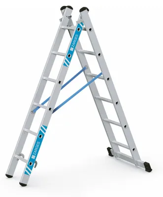 Produktbild von Zarges Kombileiter Combimaster Plus X 2x6 Sprossen
