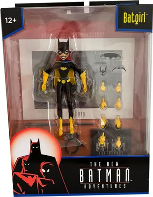 Produktbild von The New Batman Adventures, Batgirl, Actionfigur mit beweglichen Gelenken, Sammelfigur mit Zubehör, McFarlane Toys