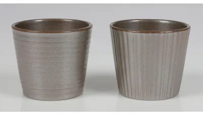 Image de Cache-pot Mini en céramique, 9cm, pots pour plantes, bacs pour l'intérieur et l'extérieur, pot pour herbes aromatiques en hiver, décoration pour Noël, coupes pour le jardin