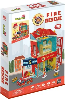 Obrázok produktu pre 3D-Puzzle-Feuerwehr-Dante 20813