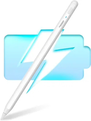 Produktbild von Metapen A8, Digitaler Zeichenstift für Apple iPad, USB-C Anschluss, Weiß, Weiß