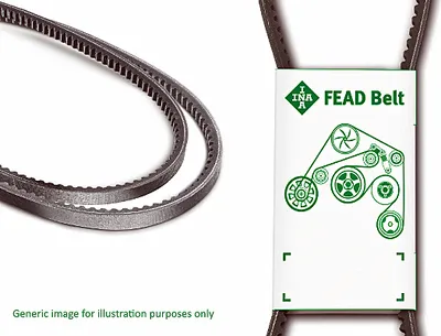 Produktbild von INA FB 10X1150 Keilriemen 1150mm für VW GOLF II (19E, 1G1) Polo Coupe (86C, 80) Jetta II (19E, 1G2, 165) für FIAT DUCATO Pritsche/Fahrgestell (230)