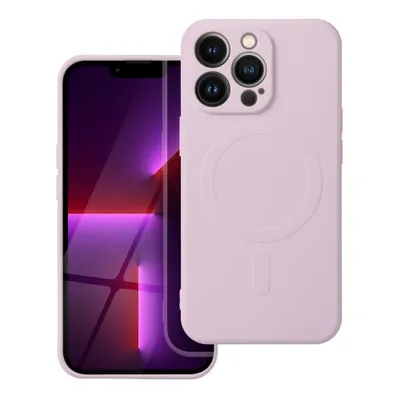 Obrázok produktu pre Puzdro vhodné pre Samsung S24 Silicone Mag Cover, kompatibilné s MagSafe, ružové