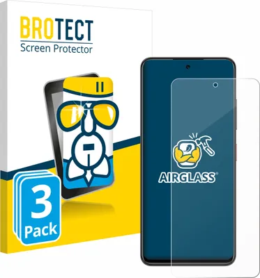 Produktbild von 3x BROTECT Schutzglas für Nubia Focus 5G Schutzfolie Panzer Folie Glas Display Schutz klar