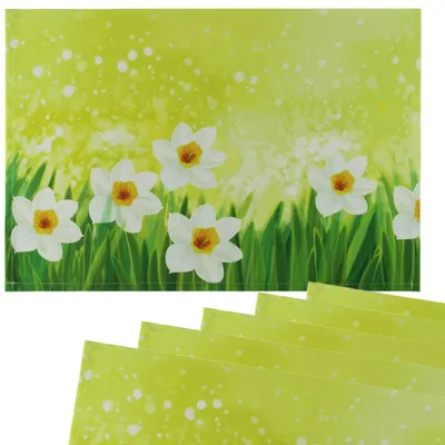 Immagine prodotto di Tovagliette MOTIV Pasqua narcisi fiori 6pcs