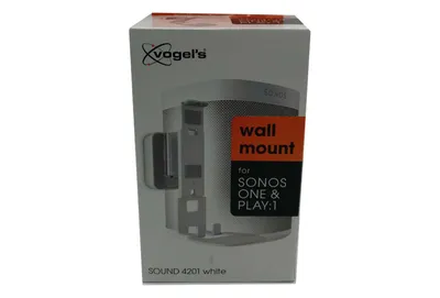 Zdjęcie produktu dla Vogels SOUND 4201 Uchwyt ścienny do głośników Sonos One (SL) i Play:1, biały | Vogels