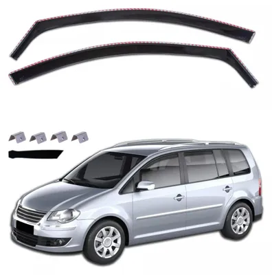 Immagine prodotto di Set di 2 deflettori per VW Touran 5 porte (2003–2015)
