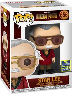 Produktbild von Marvel Iron Man - Stan Lee 656 2020 Summer Convention Limited Exclusive - Funko Pop! - Vinyl Figur