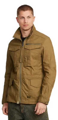 Immagine prodotto di G-Star, giacca da campo slim modello Rovic da uomo, color marrone (codice prodotto D24282-D389-7162), taglia XXL