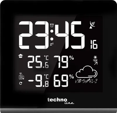 Produktbild von Technoline Wetterstation WS 9065 schwarz
