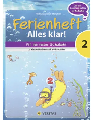 Immagine prodotto di Mathematik Ferienheft 2. Klasse Volksschule - Alles klar!