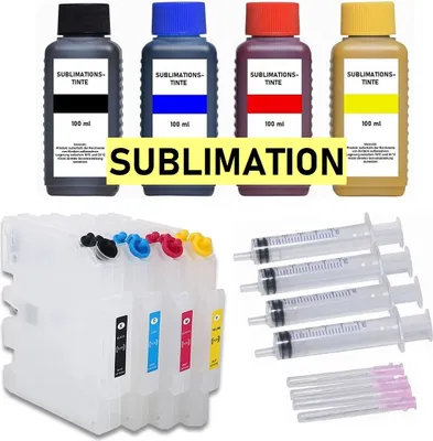 Image de Cartouches d'encre rechargeables avec puces de réinitialisation automatique comme Ricoh GC-41 avec 400 ml d'encre à sublimation pour SG 3100, SG 3100 snw, SG 3110, SG 3110 SFNw, SG 7100 dn, SG 3100, SG 3110 DN, SG 3110 DNW, Aficio SG 3100, 3100 snw, 3110 dn, 3110 dnw, 3110 n, 3110, 3110 SFNw, 3120 B SF, 3120 B SFN, 3120 B SFNw, 3120, 7100 dn