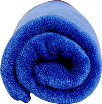 Produktbild von Mikrofaser-Handtuch zum Trocknen von Haaren, super saugfähig,(blue)