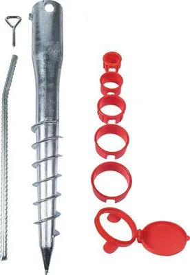 Immagine prodotto di Set di manicotti filettati Meister, 8 pezzi, Ø 65 mm x 565 mm Per tubi con Ø 26–64 mm