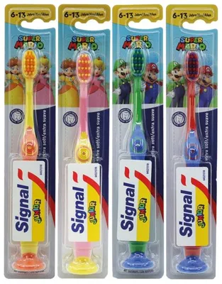 Produktbild von SIGNAL Zahnbürste Junior ab 6 Jahre mit Saugnapf