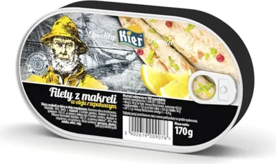 Obrázek produktu pro Kier Filé z makrely v oleji 170 g