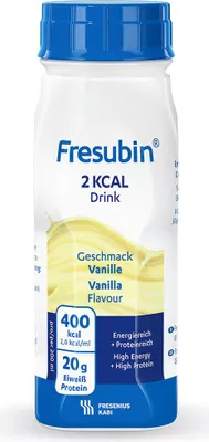 Image de Fresubin 2 kcal Drink Vanille Bouteille 24X200 ml