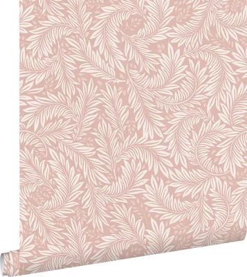 Immagine prodotto di ESTAhome carta da parati foglie rosa tenue 50 x 900 cm
