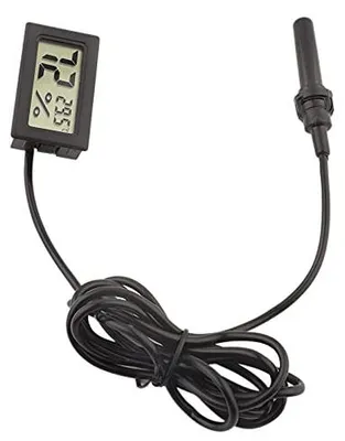 Produktbild von Temperatur- und Feuchtigkeitsmesser LCD - Hygrometer Thermometer für Instrumente - Demerassqdx8g6vaw-02