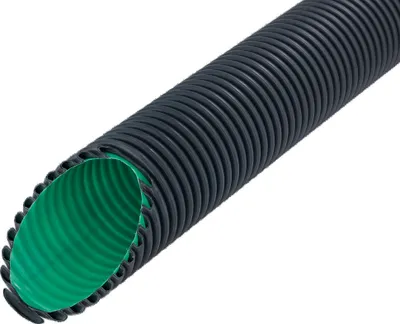 Produktbild von Kabelschutzrohr Flexibel Schwarz - Erdkabelrohr 75mm