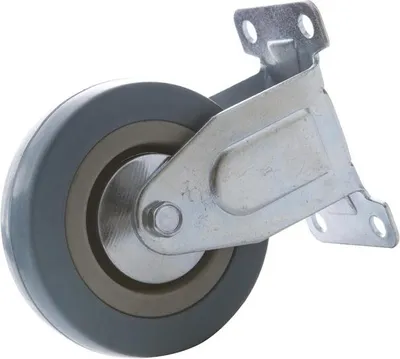 Produktbild von Standrad 33100F, 10 cm Durchmesser, mit starrer Halterung und quadratischer Platte, 45 kg Tragkraft