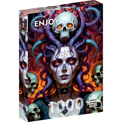 Image de Puzzle 1000 pièces Enjoy – Sorcière Sombre
