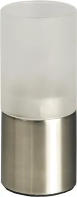 Produktbild von PAPSTAR Kerzenhalter, Edelstahl Ø 50 mm · 120 mm für Teelichte | Dose (1 Stück)