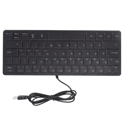 Obrázok produktu pre Drôtová herná klávesnica,Mini drôtová klávesnica,Mini USB klávesnica,Herná klávesnica,Drôtová klávesnica,Počítačová klávesnica