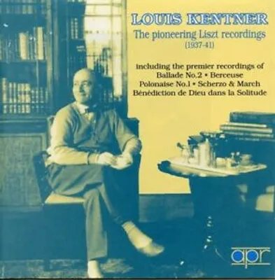 Zdjęcie produktu dla Kentner, L: Nagrania Liszta z lat 1937-41