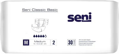 Obrázok produktu pre Prsia - Prsia Classic Basic Basic medium Windelhose - 30 Stück