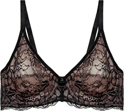 Produktbild von Triumph Amourette Charm, Schwarz, Bügel, Muster, Weiblich, Rücken, E