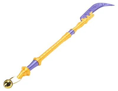 Produktbild von 25 Zoll langes, 3D-gedrucktes Cosplay-Langschwert, Fantasy-Accessoire, Kostüm, Film-Sammlerstück, Anime-Schwert-Replik