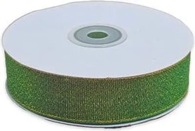 Image de Ruban pailleté 25 mm 32 m WB7008 vert