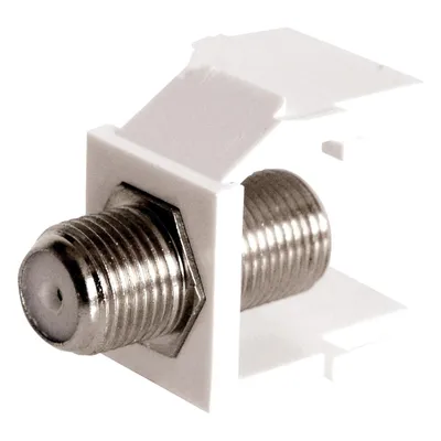 Produktbild von F-Verbinder Keystone Buchse-Buchse Adapter für Koaxialkabel