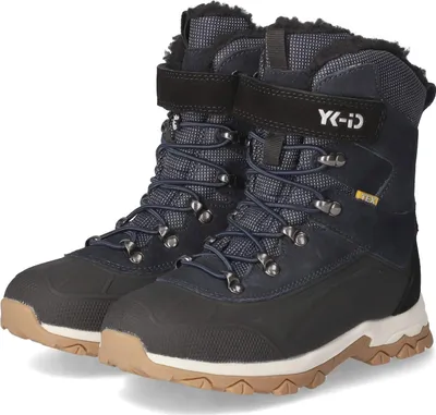 Produktbild von Lurchi Jungen Winterstiefeletten/ Stiefeletten LAURIN Schwarz/Blau Leder-Synthetik-Textil-Mix Größe: 30