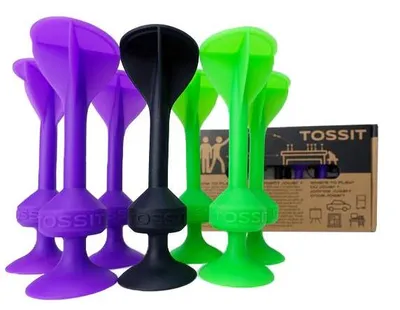 Immagine prodotto di TOSSIT Starter Set verde/viola 1Jack per 3Darts 2colori