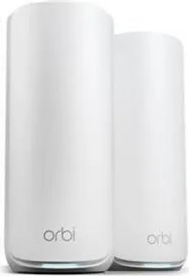 Produktbild von NETGEAR Orbi 870 Series RBE872 - WLAN-System - (Router, Extender) - bis zu 557 m² - Netz 10GbE, 2.5GbE, Wi-Fi 7 - Wi-Fi 6 - Multi-Band