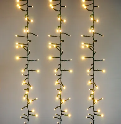 Produktbild von Natsen 400er LED Lichterkette Innen und Aussen 16,7m Lichterketten mit 8 Leuchtmodi,Timer Funktion, Lichter für Party Weihnachten Hochzeit Garten Festival Deko (warmweiss, IP44 Wasserdicht)