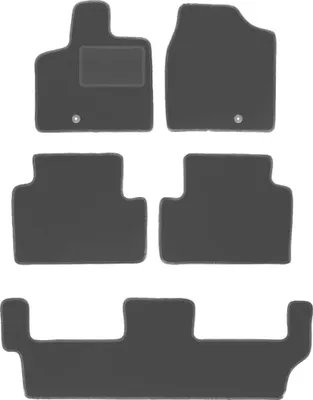 Produktbild von Graphit-Automatten für: Chrysler Voyager V 7-Sitzer (2008-2011)