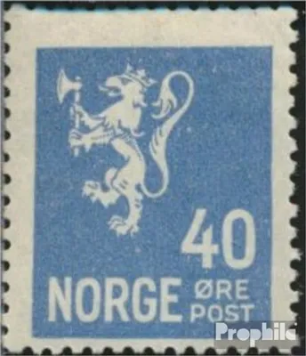 Produktbild von Briefmarken Norwegen 1926 Mi 129A gestempelt Wappenlöwe