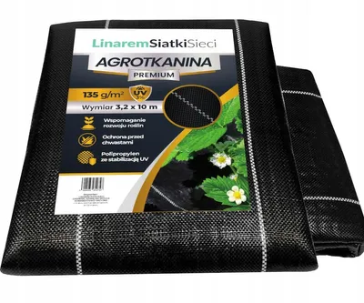 Zdjęcie produktu dla Agrotkanina 135G Premium 3,2X10M  Uv 3%