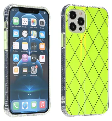 Immagine prodotto di Per Apple iPhone 12 / 12 Pro Custodia antiurto in TPU modello di protezione Cover Verde