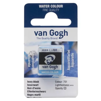 Immagine prodotto di Van Gogh 20867011 Acquerello Avorio Nero 1 pz