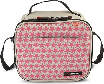 Immagine prodotto di IRIS Borsa pranzo Stars 4l con scatole di plastica - rosa